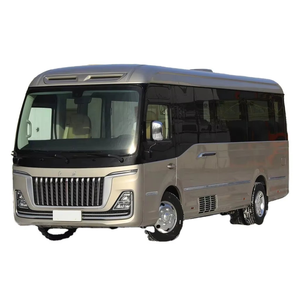 Hongqi Auto Business Bus 17 Seater 19 Seater 20 Seater Hongqi Guoyue 2024 Chinese Luxury Bus for Sale With Competitive Price